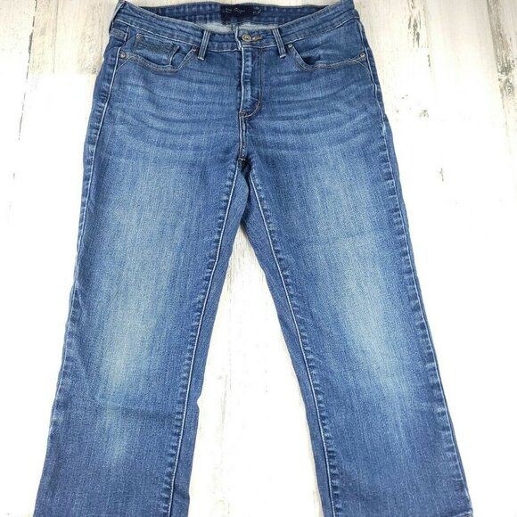 Levi's Women's Demi Curve Classic Rise Straight Leg Size 10/30 (30x21.5)EUC - Picture 1 of 9